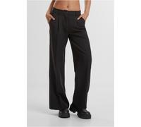 Urban Classics Pantaloni donna a gamba largars TB6949 30 Nero
