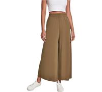 Urban Classics Culotte donna Vert (modal), taglie forti, tessuto morbido, con tasche, 4XL