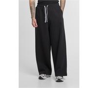 Urban Classics Pantaloni Fluffy a gamba larga TrackTB8031 M Nero