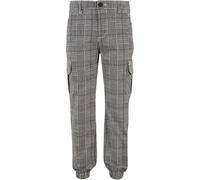 Urban Classics Pantaloni grigio / nero / bianco Bambini Urban Classics 158-164 grigio / nero / bianco