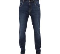 Urban Classics Pantaloni in Denim Elasticizzati Jeans, Blu Scuro, 38 EU