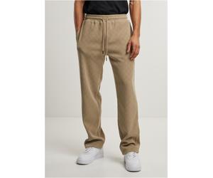 Urban Classics Pantaloni larghi in velluto jacquard TB6771 M Beige
