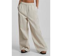 Urban Classics Pantaloni larghi misti in lino da donna TB6850 XS Beige