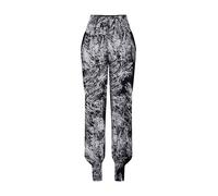 Urban Classics Pantaloni nero / bianco Donna Urban Classics 50