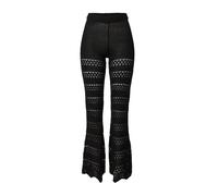 Urban Classics Flared Crochet High Waist Leggings Nero XS Donna