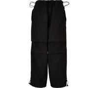 Urban Classics Ladies Cotton Parachute Pants Pantaloni, Black, XS Donna