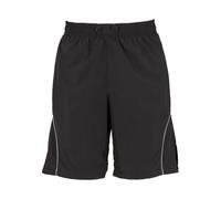 Urban Classics Pantaloncini sportivi Piped Panel Trackpantaloncini TB7381 4XL Nero
