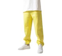 Urban Classics Pantaloni da ginnastica Felpati Giallo XS Giallo