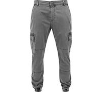 Urban Classics Pantaloni cargo Stile militare, grandi tasche laterali, pietra Taglia 34