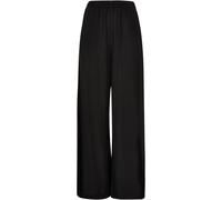 Urban Classics Pantaloni Viscosa A Gamba Larga Per Donne Fit Con Pieghe