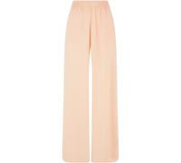 Urban Classics Pantaloni Viscosa A Gamba Larga Per Donne Fit Con Pieghe