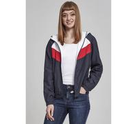 Urban Classics Parka 3 toni da donna Multicolore (Navy/White/Fire Red) S