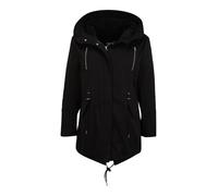 Urban Classics Parka di mezza stagione nero Donna - Abbigliamento - Taglie comode - Giacche Urban Classics M