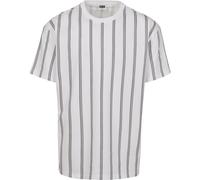 Urban Classics Pesante Oversize Aop Striscia Tee Allover Ago Strisce Nuovo