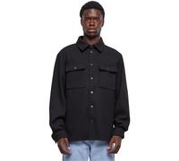 Urban Classics Plain Overshirt Giacca, Black, XL Uomo