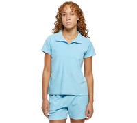 Urban Classics Polo da Donna da Donna, Colore Blu Baltico, 3XL, Blu Baltico, XXXL