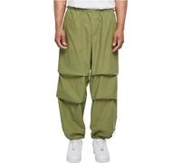 Urban Classics Popline Parachute Pants, Pantaloni Uomo, Newolive,