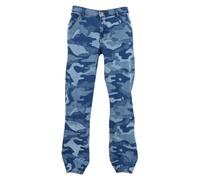Urban Classics Printed Jeans Blue Laser Camo Taglia: W42 | Jeans straight fit Outlet | Uomo | Blu