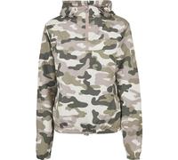 Urban Classics Pull Over Windbreaker Camo Muste Giacca a Vento da Donna, Multicolore (Camo), S