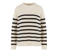 Urban Classics Pullover écru / nero Donna - Abbigliamento - Taglie comode - Pullover e cardigan - Pullover Urban Classics M