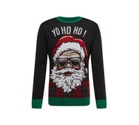 Urban Classics Pullover 'HoHoHo' beige / verde / rosso / nero / bianco Uomo Urban Classics L