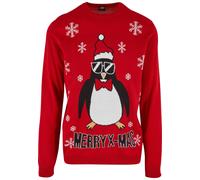 Urban Classics Pullover rosso / nero / bianco Uomo - Abbigliamento - Occasioni - Natale - Maglioni natalizi Urban Classics XXL