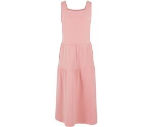 Urban Classics Ragazze Abito Ragazze 7/8 Length Abito estivo UCK4784 110/116 Rosa