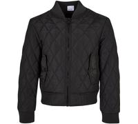 Urban Classics Ragazze Giacca Ragazze Diamond Quilt Nylon Giacca 110/116 Nero