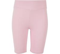 Urban Classics Ragazze Pantaloncini da ciclismo a vita alta 146/152 Rosa