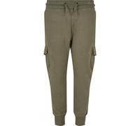Urban Classics Ragazzi Boys Fitted Cargo Sweatpants Olive 134/140 Verde