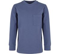 Urban Classics Ragazzi Boys Heavy Oversized Pocket Longsleeve UCK4723 110/116 Blu