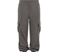 Urban Classics Ragazzi Boys Light Terry Pantaloni larghi Cargo UCK6671 122/128 Grigio