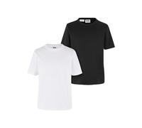 Urban Classics Ragazzi Maglietta Base Organica 2-Pack, Set di 2 Magliette Basic Organiche per Ragazzi, Disponibile in Molti Colori Diversi, Taglie 110/116 - 158/164