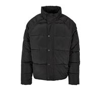 Urban Classics Raglan Puffer Jacket, Giacca, Donna, Nero (Black), M