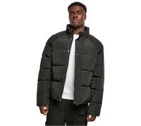 Urban Classics Raglan Puffer Jacket, Giacca, Donna, Nero (Black), M