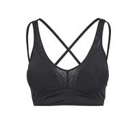 Urban Classics Reggiseno da Donna Tech Mesh Crossback Sportivo, Nero (Black 00007), S Kurz