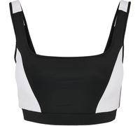Urban Classics Reggiseno donna Colour Block nero/biancoite S Nero