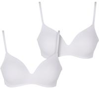 Urban Classics Reggiseno donna con ferretto Reggiseno donna Basic imbottito 2 pezzi TB7654A 70A Bianco