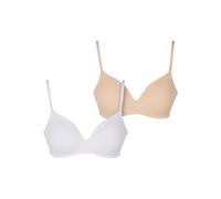 Urban Classics Reggiseno donna con ferretto Reggiseno donna Basic imbottito 2 pezzi TB7654A 70B Bianco