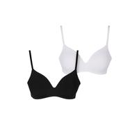 Urban Classics Reggiseno donna con ferretto Reggiseno donna Basic imbottito 2 pezzi TB7654A 70B Nero
