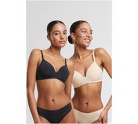 Urban Classics Basic Padded Bra 2 Units Nero 85 / B Donna
