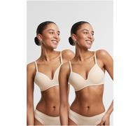 Urban Classics Reggiseno donna con ferretto Reggiseno donna Basic imbottito 2 pezzi TB7654A 85D Multicolore