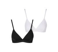 Urban Classics Reggiseno nero / bianco Donna Urban Classics 100