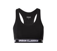Urban Classics Reggiseno nero / bianco Donna Urban Classics 70 nero / bianco
