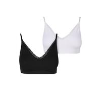 Urban Classics Reggiseno nero / bianco Donna Urban Classics 90