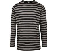Urban Classics Regolare Striscia Ls Pullover Maglietta a Righe Doody Felpa