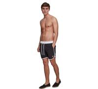 Urban Classics Retro Swimshorts Uomo Bermuda Carbone 100% Nylon