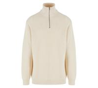 Urban Classics Rib Basic Troyer Whitesand Taglia: XXL | Maglioni a maglia Outlet | Uomo | Bianco