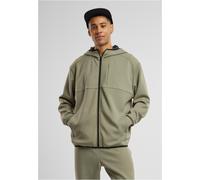 Urban Classics Scuba Zip Pocket Hoody TB6741 L Verde