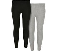 Urban Classics Leggings grigio sfumato / nero, Taglia 110-116